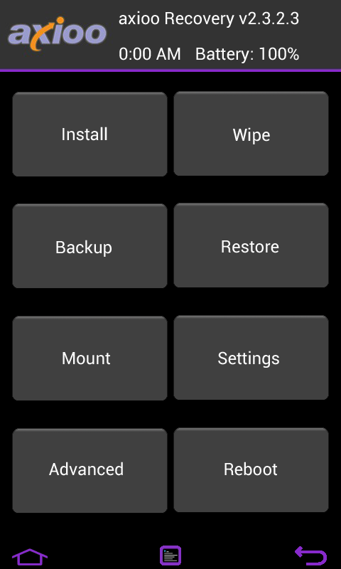 twrp and cwm recovery PICOpad GEA